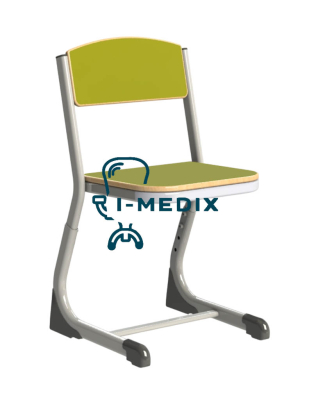 stul-uchenicheskiy-mega-smart-na-ploskoovalnoy-trube-fanera-zelyonyy